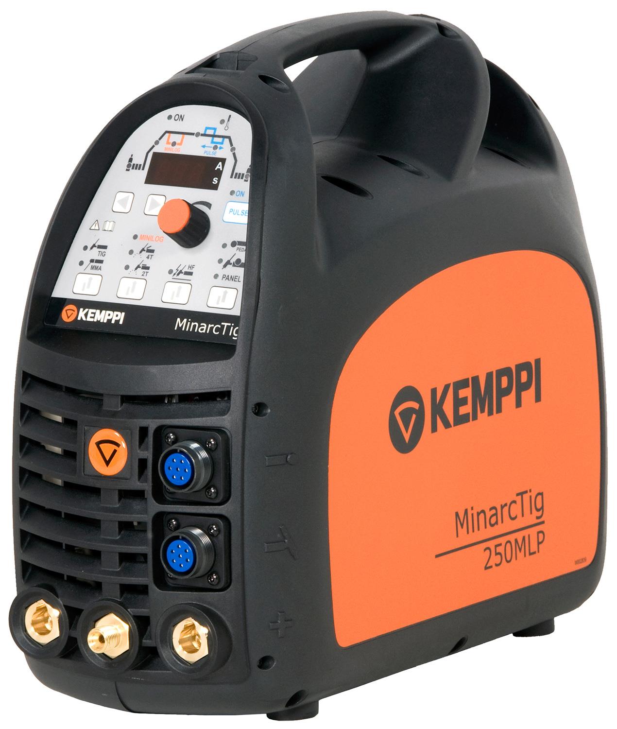 P0611TX  Kemppi MinarcTig 250 MLP with 4m TX165GF4 Torch, Earth Cable & Gas Hose